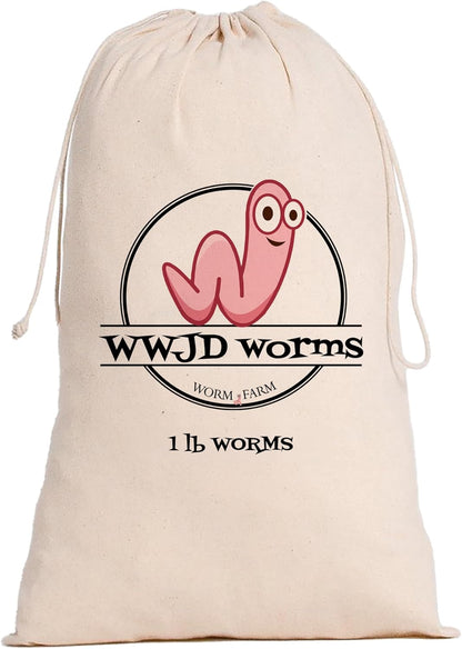 Red Wigglers Composting Worms - 1lb Red Worms for Composting Bin, for Plants or Gardening, Compost