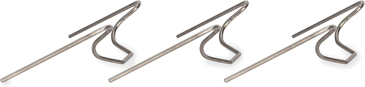 Greenhouse Glazing Clips, Pack of 50 Stainless Steel W Type Clip Leaf Spring Clips, Aluminium