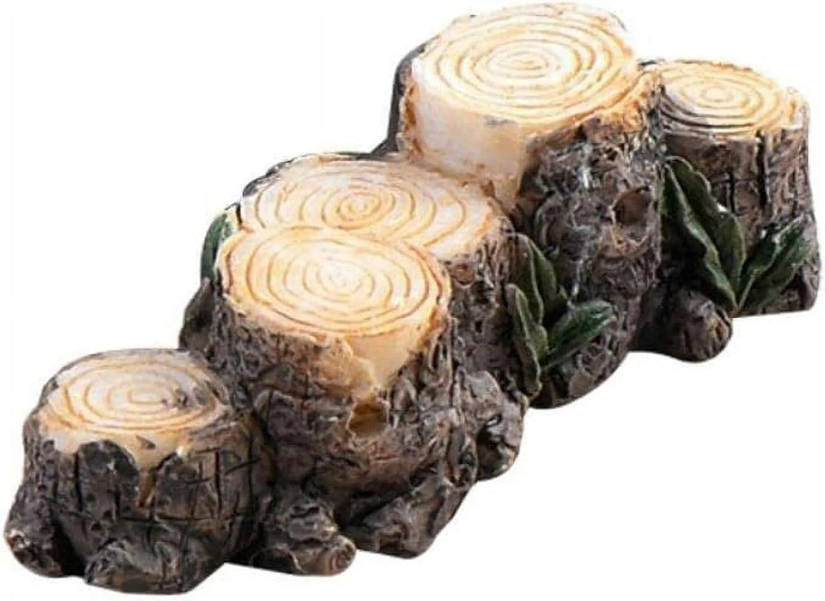 Miniature Resin Stump Micro Landscape Fairy Garden Ornament Mini Doll House Outdoor Landscape Decor