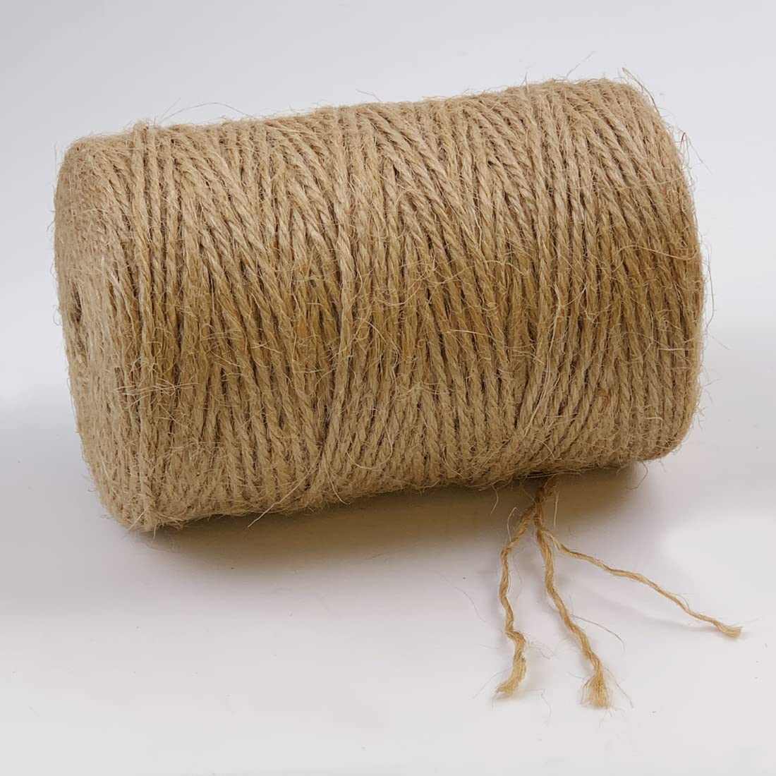 PerkHomy Natural Jute Twine 600 Feet Long Twine String for Crafts Gift Wrapping Packing Gardening
