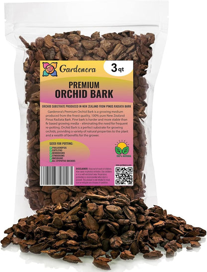GARDENERA New Zealand Pinus Radiata Bark - Organic Hand Mixed New Zealand Orchiata Pine Bark for