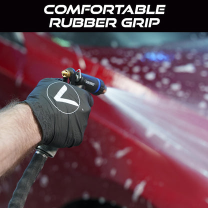 VIKING Hose Nozzle, Garden Hose Nozzle, Adjustable and Heavy Duty for Washing Car, Watering Plants
