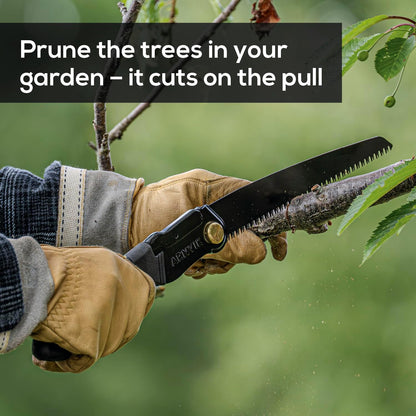 Nordic Pruning Saw for Gardening & Folding Saw Bushcraft - Arnvik - 8 Teeth per Inch - 8 in