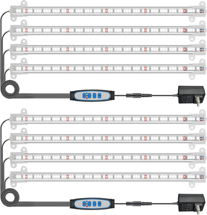 Wiaxulay Grow Lights for Indoor Plants, Full Spectrum, 6000K LED Plant Grow Light Strips, Grow Lamp