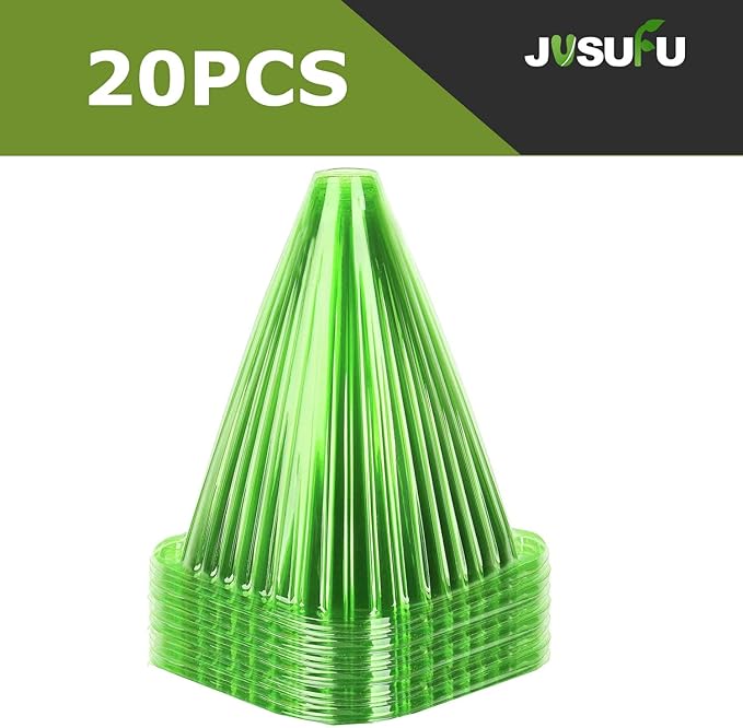 Garden Cloches for Plants, 20 Pack Plant Covers Reusable Plant Bell Cover Protects Plants from