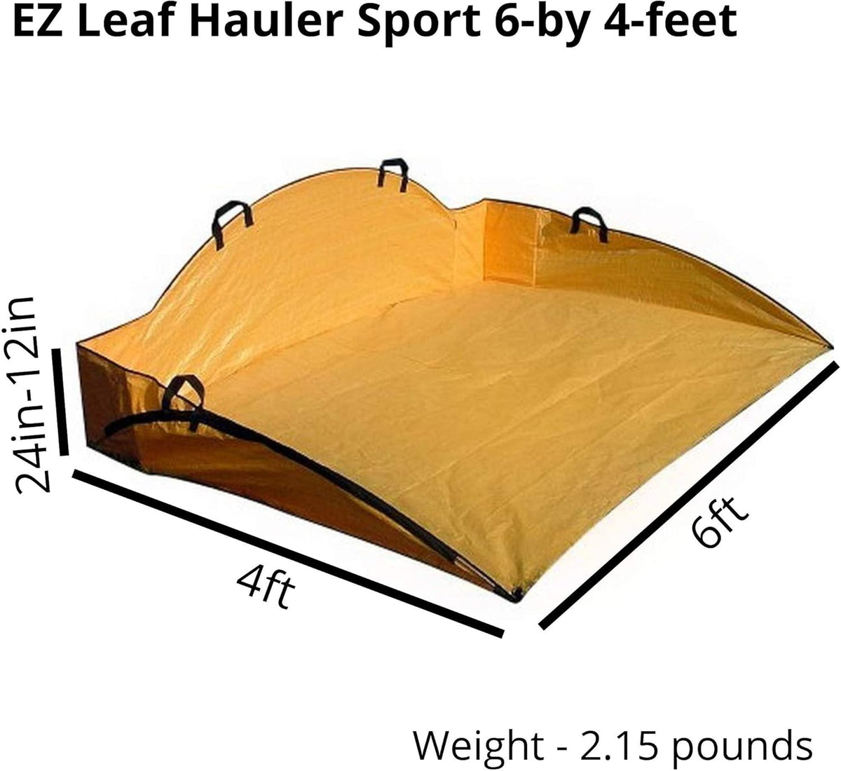 Reusable Cleanup Tarp for Lawns and Gardens - Landscape and Yard Accessories, Rake Leaves and