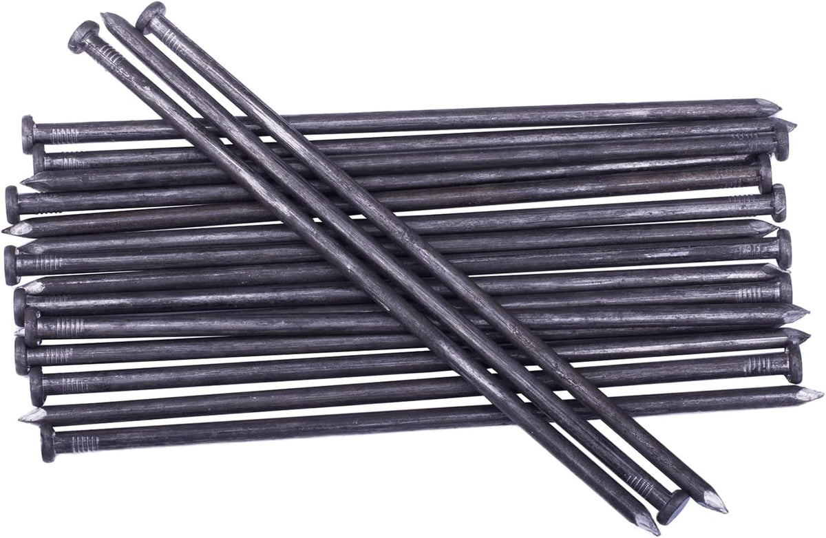 Metal Landscape Edging Anchoring Spikes, 50PCS 10 Inch Landscape Paver Edging Anchoring Spikes for