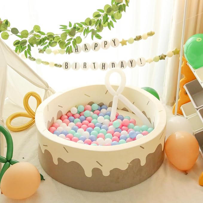 TRENDPLAY Plastic Balls for Ball Pits - Hollow Balls- Safe and Exciting Playtime - Perfect for Baby