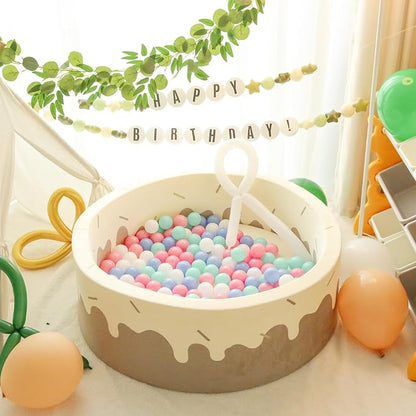 TRENDPLAY Plastic Balls for Ball Pits - Hollow Balls- Safe and Exciting Playtime - Perfect for Baby