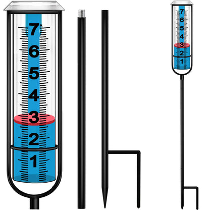 JMBay Rain Gauge Outdoor, Accurate rain gauges Outdoors Best Rated, Tall rain Gauge for Yard with