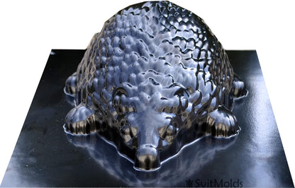 SvitMolds DIY Hedgehog Mold Cement Molds Statues for Garden Garden Decor Molds D84 (Small)
