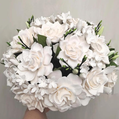 Gardenia Veitchii - Everblooming - Gardenia Jasminoides. Fragrant Evergreen Shrub with Glossy