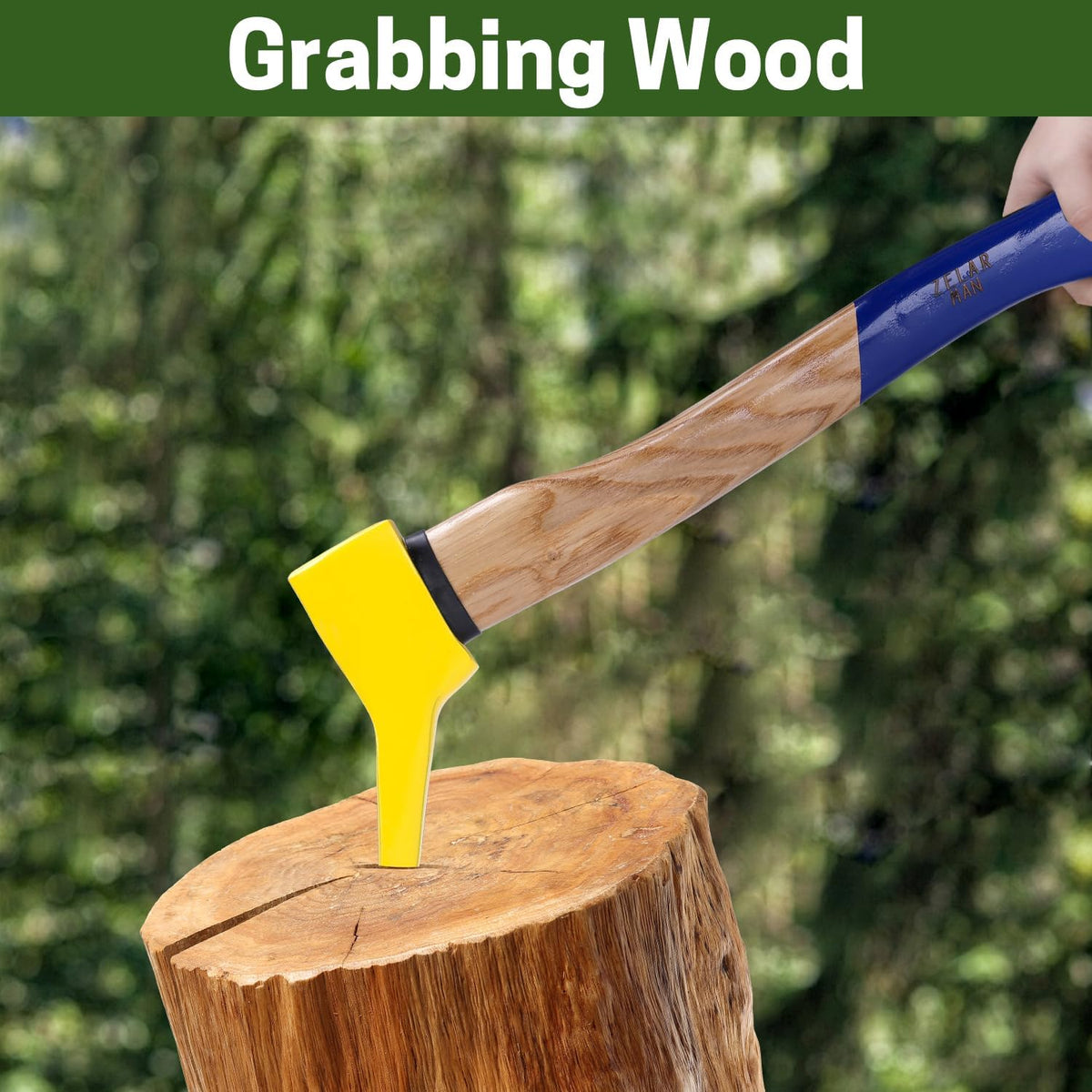 Pickaroon Logging Tool, Hookaroon, Log Roller Tool, Hookaroon for Dragging and Stacking Firewood