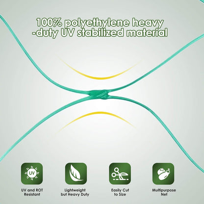 Ruolan Bird Netting for Garden Protect Vegetable Plants and Fruit Trees13X20Ft,Plastic Trellis
