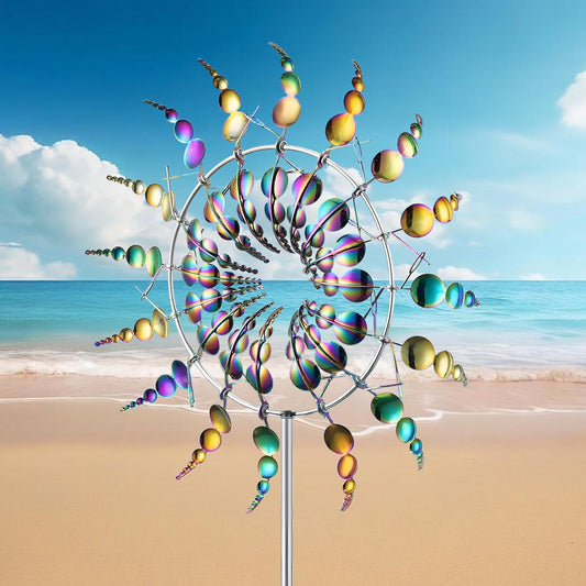 Magical Metal Windmill, Wind Spinners for Yard Garden, Outdoor Spinners, Windmill for Yard, Wind