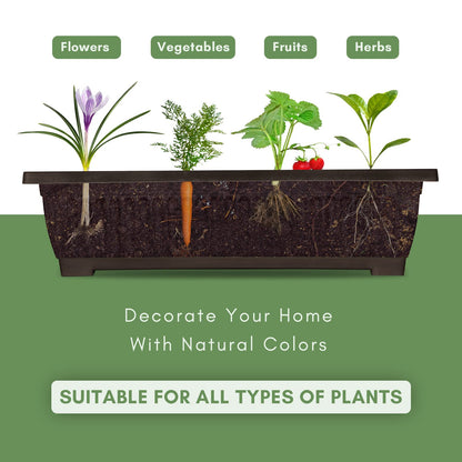TOREVSIOR 5-Tier Vertical Raised Garden Bed, Elevated Herb Planter Box