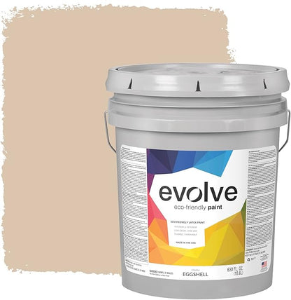 EVOLVE Paint & Primer: Environment-friendly, Low Sheen with One-coat Coverage for Interior &