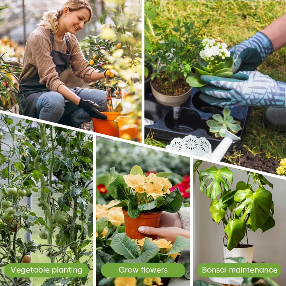 5 Pack Stackable Monstera Plant Support, Garden Plant Stakes for Indoor Outdoor Plants, Climbing