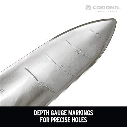 Corona CT 3314 Premium Stainless Steel ComfortGEL Garden Trowel, 13.5" Overall Length, Handle