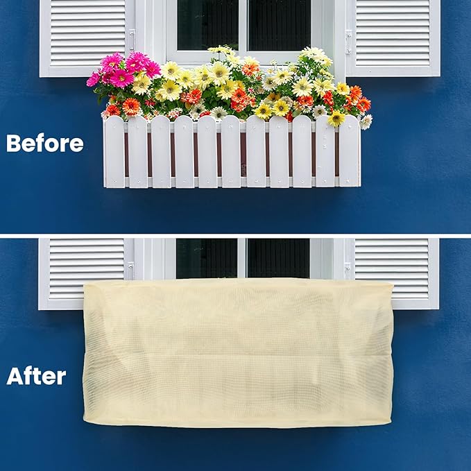 Plant Covers Freeze Protection, 2 Pack Garden Covers for Raised Bed, Frost Cloths for Outdoor