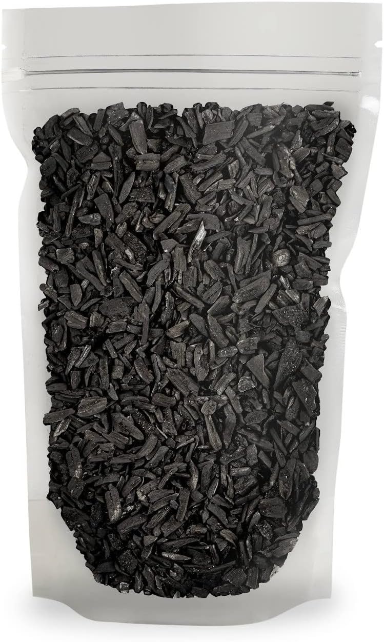 GARDENERA Horticultural Charcoal for Indoor Plants [20-Quart Bag] Black Diamond Soil Amendment for