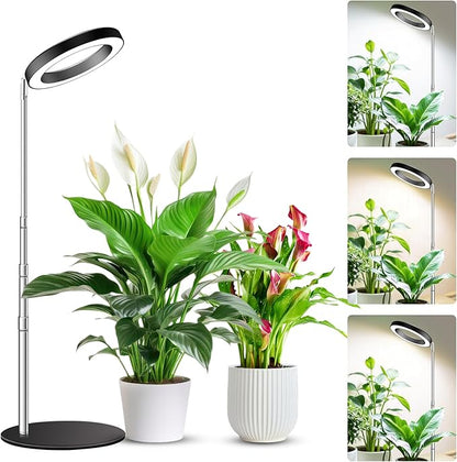 Grow Lights for Indoor Plants, 80 LEDs Full Spectrum Plant Light for Indoor Growing with 2 Mounting