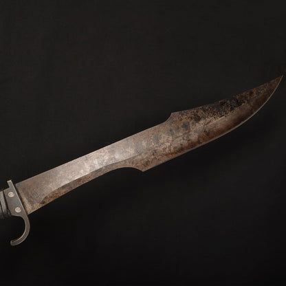 SV Handmade cast Manganese Steel Chopping Blade Sword, Full Tang, Outdoor, Hunting, Camping