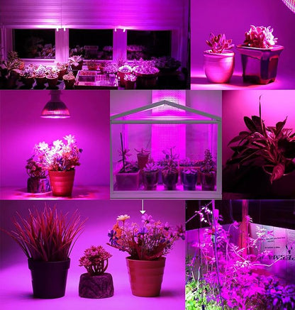 Full Spectrum 50W Led Plant Grow Light Bulb for Indoor Plants Vegetables and Seedlings, LED Plant
