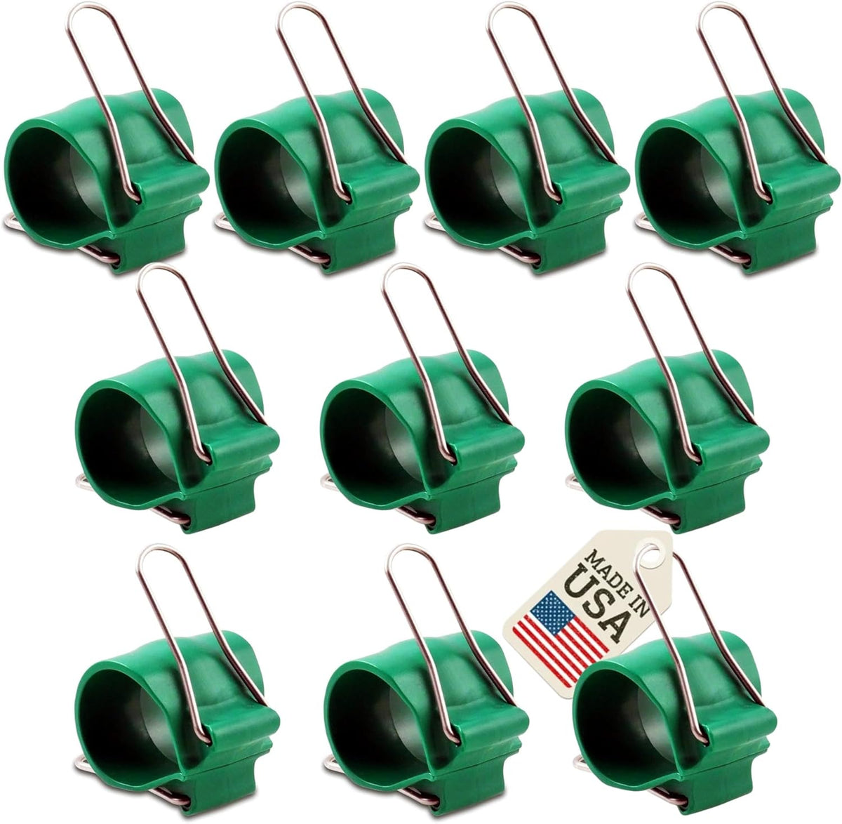 Reusable Greenhouse Clips Made in USA – Orchid Clips, Plant Support Clips & Cord Clips