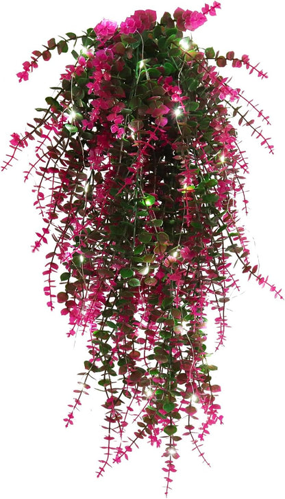 Fake Hanging Planta Faux Hanging Plants Indoor Artificial Decor outdoor Faux Plants UV Resistant