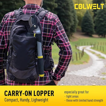 Colwelt Loppers Hedge Clippers Garden Shears 3Pcs, Compact Garden Loppers Shear Set with