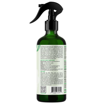 Professional Foliar Plant Spray with Essential Micronutrients 3-1-2 for Snake Plants, Dracaena
