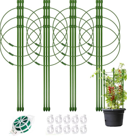 5 Packs Tomato Cages for Garden Cherry Tomato Cage Plant Support Structures, Vegetables Climbing
