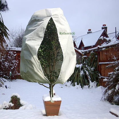 Plant Covers Freeze Protection,90”H X75”W 2.2oz Frost Blankets for Outdoor Plants Frost Cloth with