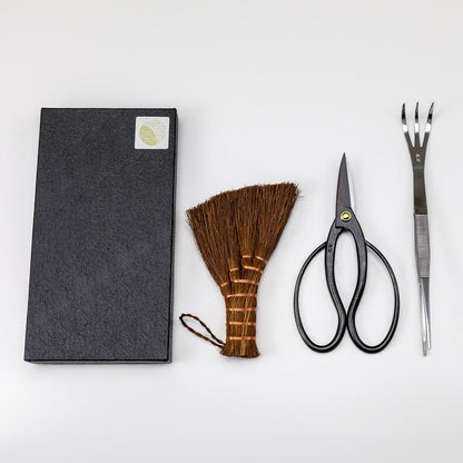 Wazakura Japanese Bonsai Garden 3PCS Tool Starter Kit, Made in Japan, Traditional Bonsai Scissors
