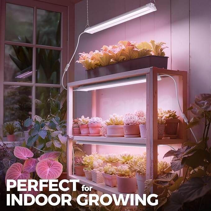 Barrina TX36 2FT LED Grow Light, 36W(200W Equivalent), High PPFD, Full Spectrum, Hanging Plant
