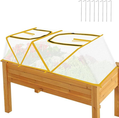 47.2" *14.6" *13.4" Foldable Garden Accelerator Plants Cover Freeze Protection for Raised Bed, Mini