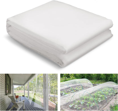 Stronger Garden Mesh Netting - 10 x 20 ft PPT Nano Bird Net Barrier, Mosquito Netting Screen for
