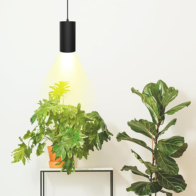 STERREN Hanging Grow Lights,Plug in Pendant Light for Indoor Plants,Full Spectrum Plant Light with