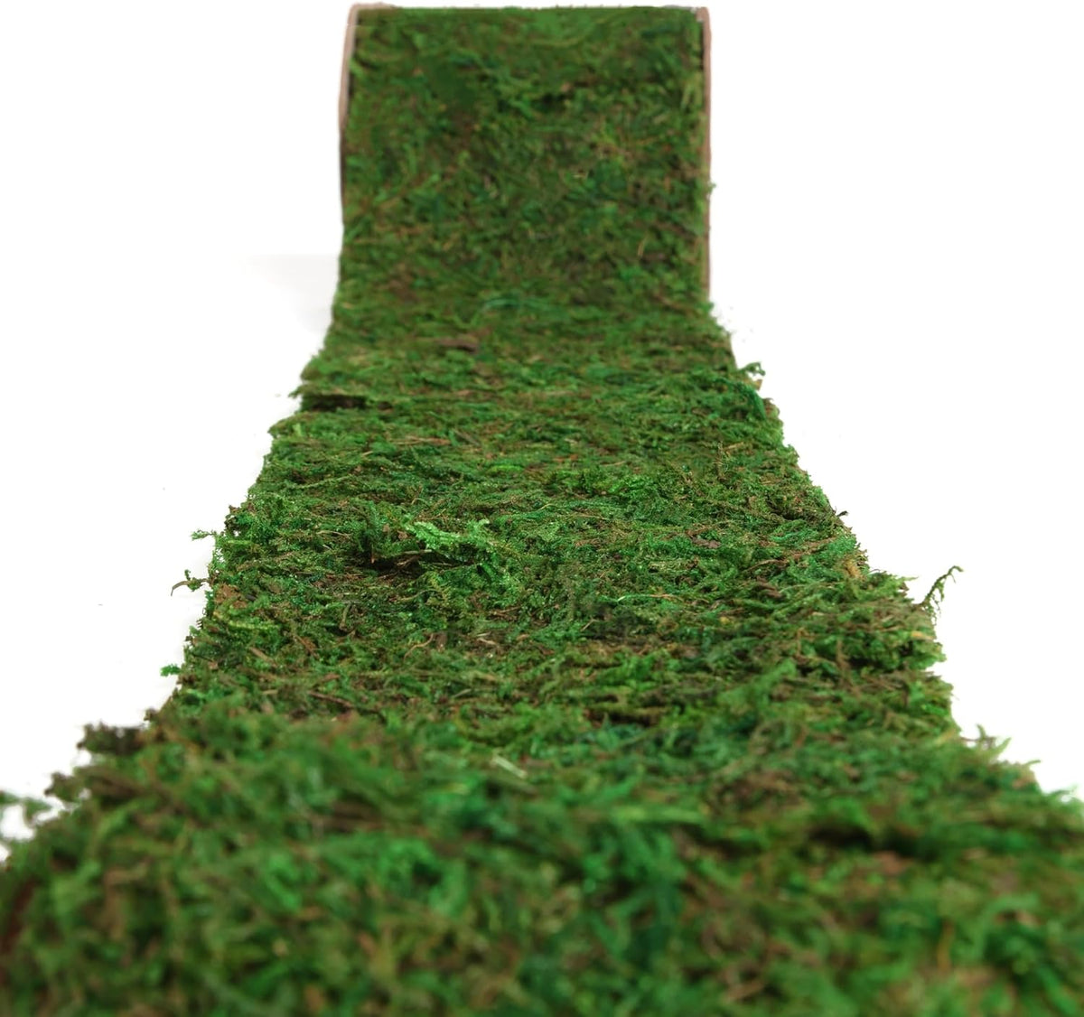 Moss Roll, Dried Moss for Crafts, Moss Table Runner for Fairy Gardens, Wedding Woodland Decor