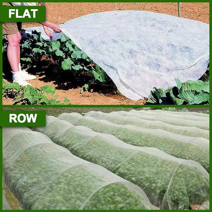 Plant Covers Freeze Protection 6.5 x 16.4 FT 1.2oz/yd² Frost Blankets for Outdoor Plants, Winter