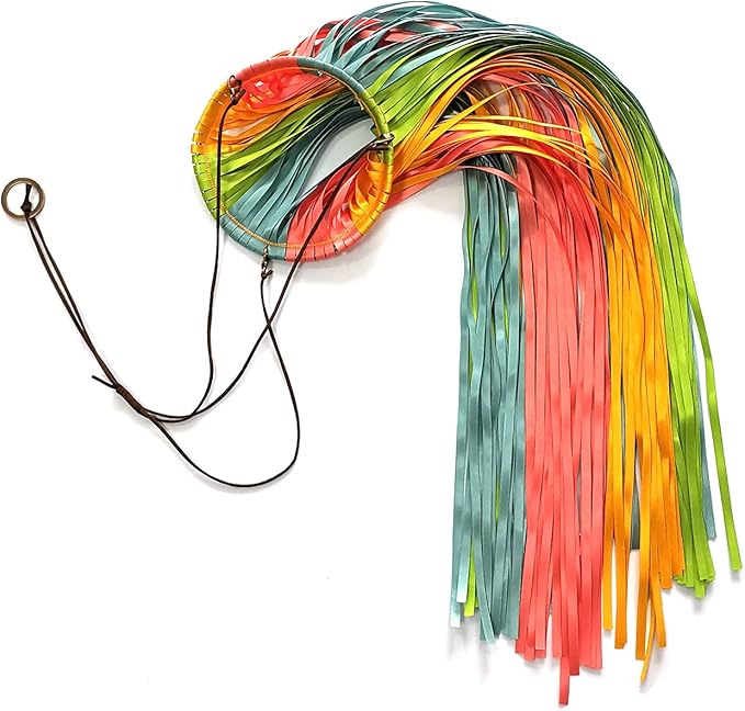 Satin Ribbon Windsock Streamer, Outdoor Decorations for Your Patio, Garden, Yard, Dock and Camper