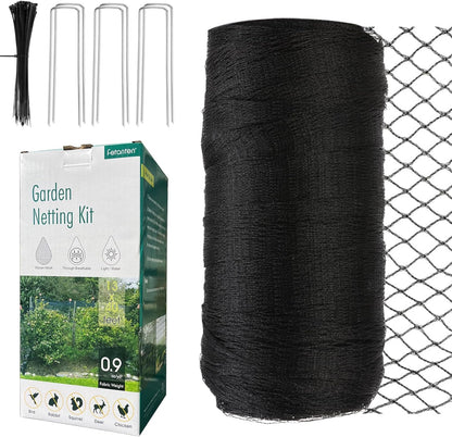 Bird Netting for Garden, Fetanten 13 x 40 FT Netting for Garden Protection Vegetables Fruit Trees