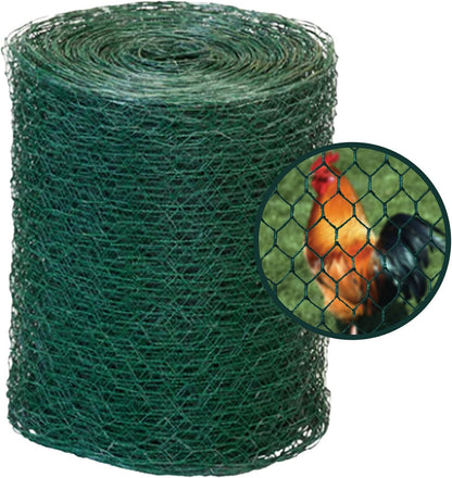 SLS SUPPLY FLORA - Green Florist Netting, Customizable Floral Wire, Steel Wire Mesh Roll, Versatile