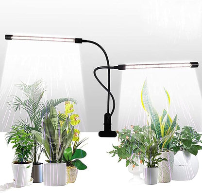 GHodec Grow Light,Full Spectrum White 84 LED Clip Plant Lights for Indoor Plants Growing, 4/8/12H
