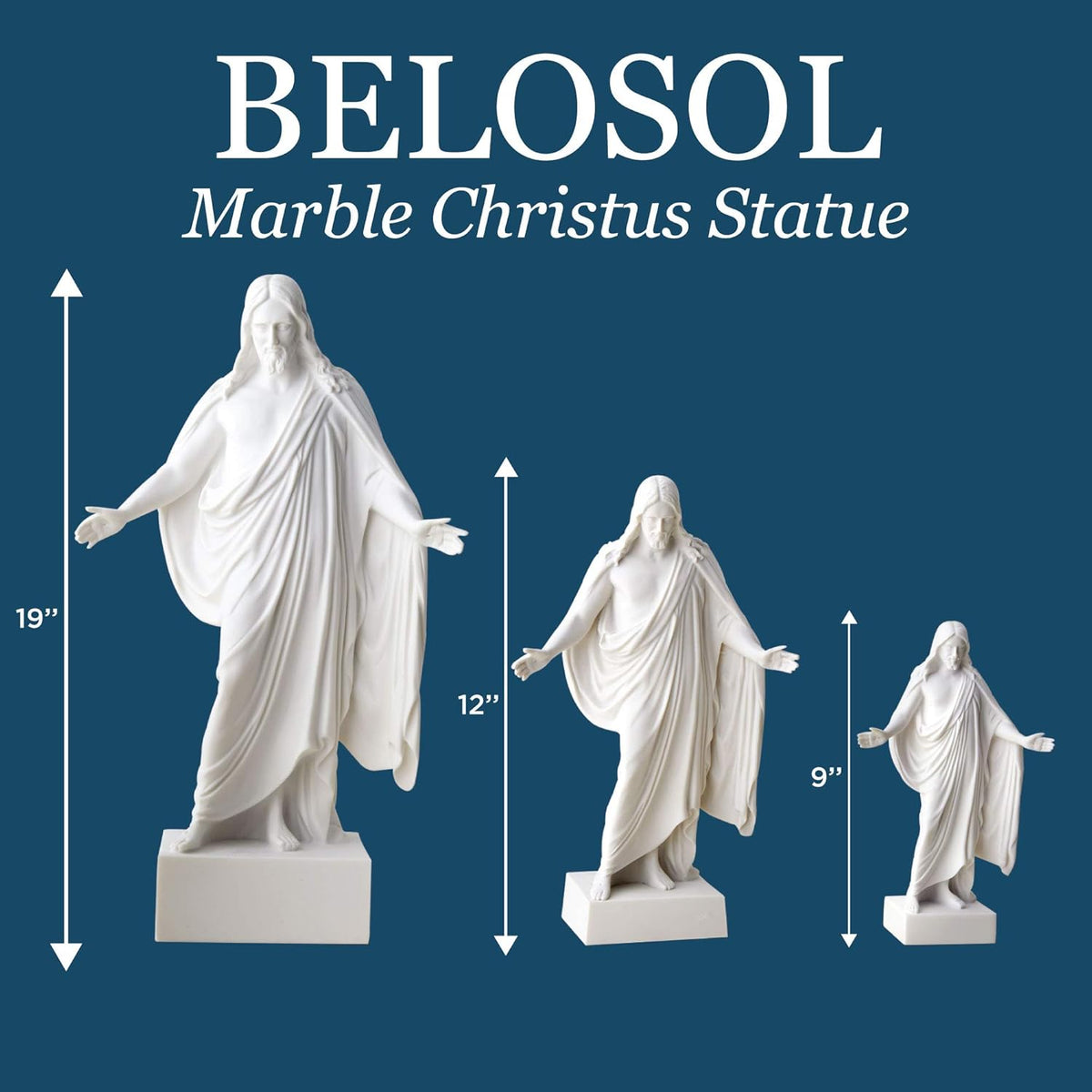 Deseret Book Company - BELOSOL - Christus Statue - Jesus Sculpture - Christian Living - Easter