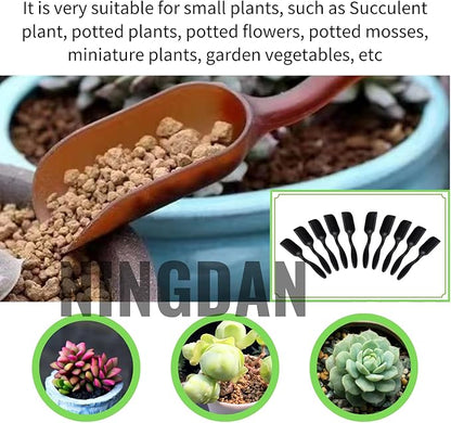 10Pcs Mini Shovel,Plastic Mini Gardening Shovel Spoons Soil Scoops,Cultivation Digging