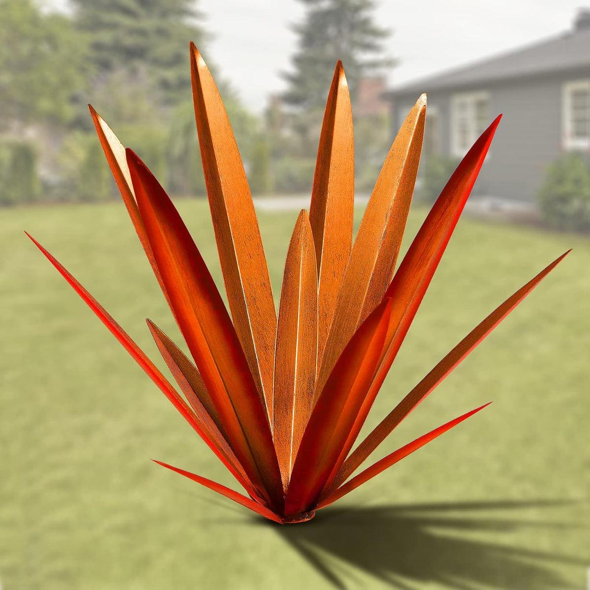 Homight Metal Country Tequila Sculpture DIY Plant Home Decor Garden Ornament Indooutdoor Statuette