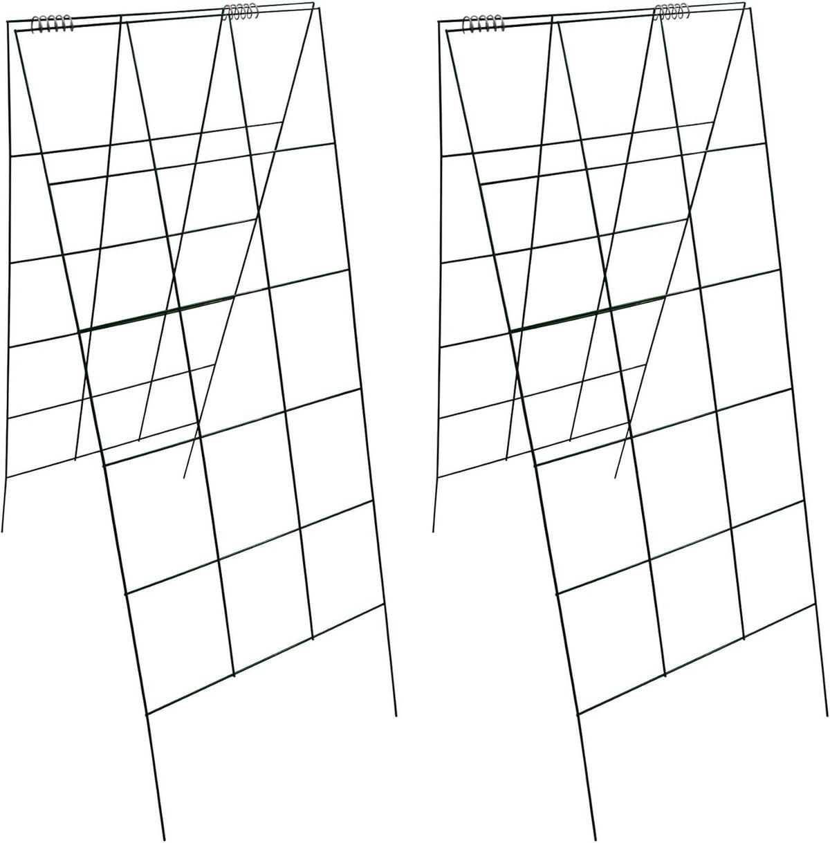Garden Cucumber Trellis A-Frame Folding Plant Trellis 46 Inch by 18 Inch for Climbing Vegetables