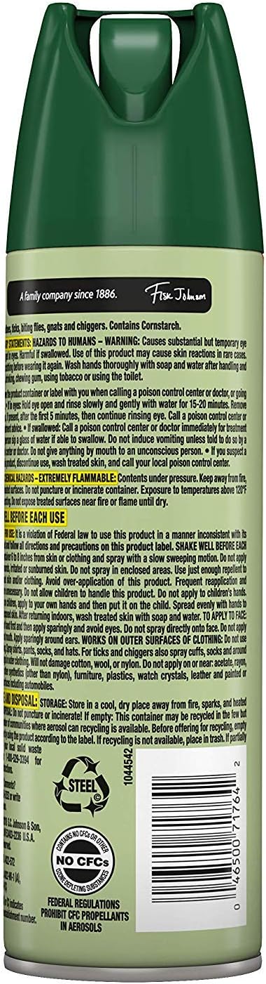 OFF! Deep Woods Insect Spray VIII Dry 4 Ounce (Pack of 12)